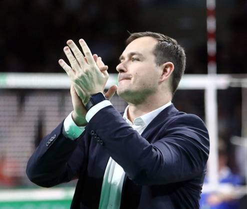 headcoach Thomas RANNER (Herrsching), He-Volleyballl, Bundesliga 20223 24, WWK Volleys Herrsching vs SVG Lueneburg, 01.11.23, BMW Park. Muenchen, Copyright: WolfgangxFehrmann