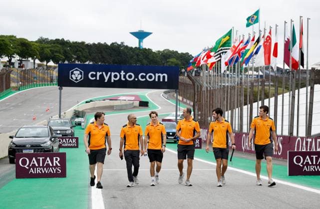 81 Oscar Piastri (AUS, McLaren F1 Team), F1 Grand Prix of Brazil at Autodromo Jose Carlos Pace on November 2, 2023 in Sao Paulo, Brazil. (Photo by HOCH ZWEI) Sao Paulo Brazil