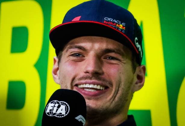 Entrevista coletiva pilotos GP Brasil F1 SÃO PAULO, SP - 02.11.2023: ENTREVISTA COLETIVA PILOTOS GP BRASIL F1 - Drivers hold a press conference, PK, Pressekonferenz to talk about expectations for the Formula 1 Rolex Grand Prix of São Paulo 2023, this Thursday afternoon (02), at the Interlagos race track, south of the capital. In the photo, Max Verstappen 1, RED BULL. (Photo: Aloisio Mauricio Fotoarena) x2455933x  AloisioxMauricio