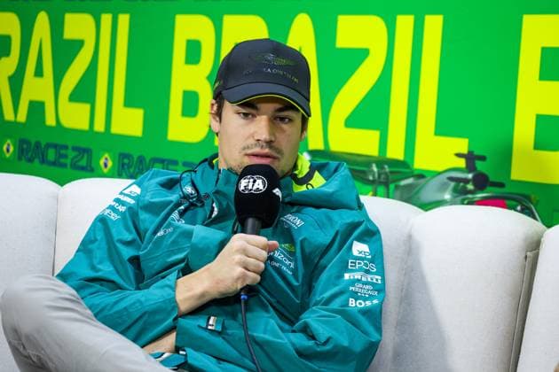 STROLL Lance (can), Aston Martin F1 Team AMR23, portrait during the 2023 Formula 1 Rolex Grande Premio de Sao Paulo, 20th round of the 2023 Formula One World Championship, WM, Weltmeisterschaft from November 3 to 5, 2023 on the Autodromo JosÃ Carlos Pace, in Sao Paulo, Brazil - F1 - SAO PAULO GRAND PRIX 2023 DPPI Panoramic  00123042_G0OD8355