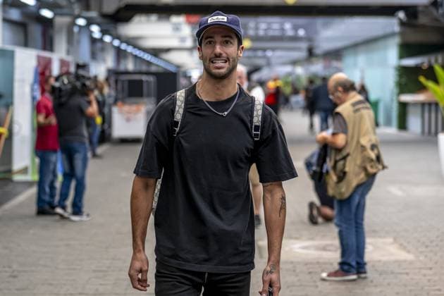 Sao Paulo - 02-11-2023, Interlagos Circuit, Daniel Ricciardo at the Formula 1 Brazil Grand Prix 2023 Thursday Formula 1 Brazil Grand Prix 2023 Thursday  x22999025x Copyright: