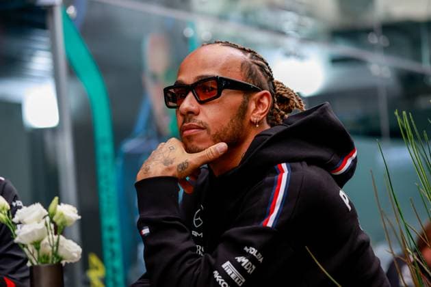 44 Lewis Hamilton (GBR, Mercedes-AMG Petronas F1 Team), F1 Grand Prix of Brazil at Autodromo Jose Carlos Pace on November 2, 2023 in Sao Paulo, Brazil. (Photo by HOCH ZWEI) Sao Paulo Brazil
