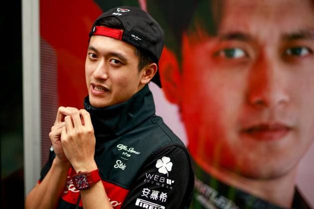 24 Guanyu Zhou (CHN, Alfa Romeo F1 Team Stake), F1 Grand Prix of Brazil at Autodromo Jose Carlos Pace on November 2, 2023 in Sao Paulo, Brazil. (Photo by HOCH ZWEI) Sao Paulo Brazil