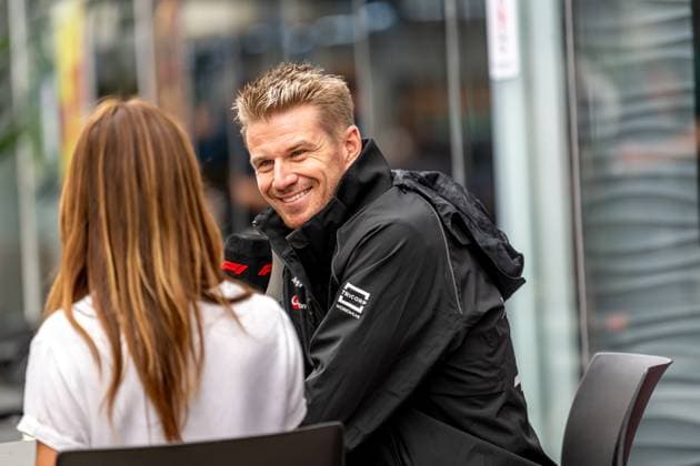SaO PAULO, BRAZIL: Nico Hulkenberg, racing for the Haas F1 team during the 2023 Formula 1 Sao Paulo Grand Prix at the Interlagos Circuit in Sao Paulo, Brazil