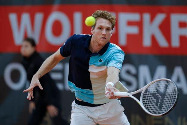 Antoine Bellier (SUI) Tennis - Wolffkran Open - ATP, Tennis Herren Challenger - TC Ismaning - Ismaning - Bavaria - Germany - 3 November 2023. Â Copyright: xJuergenxHasenkopfx