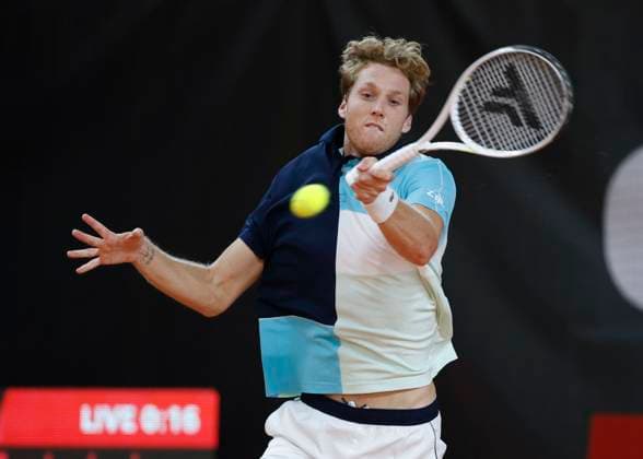 Antoine Bellier (SUI) Tennis - Wolffkran Open - ATP, Tennis Herren Challenger - TC Ismaning - Ismaning - Bavaria - Germany - 3 November 2023. Â Copyright: xJuergenxHasenkopfx