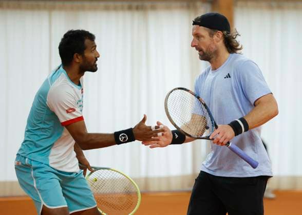Sriram Balaji, Andre Begemann, Herren Doppel Tennis - Wolffkran Open - ATP, Tennis Herren Challenger - TC Ismaning - Ismaning - Bavaria - Germany - 3 November 2023. Â Copyright: xJuergenxHasenkopfx