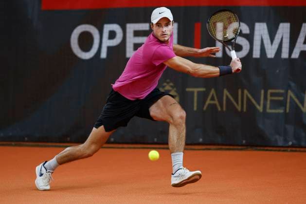 Rudolf Molleker, Herren Einzel Tennis - Wolffkran Open - ATP, Tennis Herren Challenger - TC Ismaning - Ismaning - Bavaria - Germany - 3 November 2023. Â Copyright: xJuergenxHasenkopfx