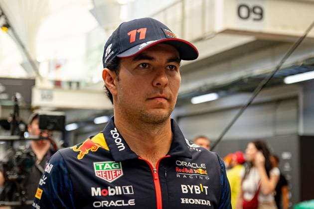 03.11.2023, Autodromo Jose Carlos Pace, Interlagos, Formula 1 Rolex Sao Paulo Grand Prix 2023 , im Bild Sergio Perez (MEX), Oracle Red Bull Racing Interlagos Autodromo Jose Carlos Pace Brasilien