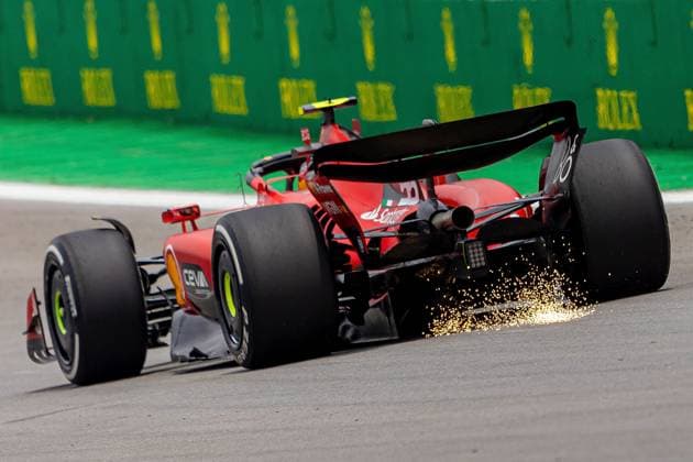 03.11.2023, Autodromo Jose Carlos Pace, Interlagos, Formula 1 Rolex Sao Paulo Grand Prix 2023 , im Bild Carlos Sainz Jr. (ESP), Scuderia Ferrari Interlagos Autodromo Jose Carlos Pace Brasilien