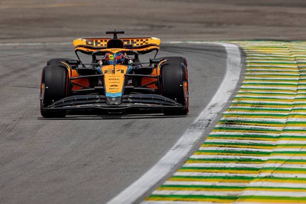 03.11.2023, Autodromo Jose Carlos Pace, Interlagos, Formula 1 Rolex Sao Paulo Grand Prix 2023 , im Bild Oscar Piastri (AUS), McLaren F1 Team Interlagos Autodromo Jose Carlos Pace Brasilien