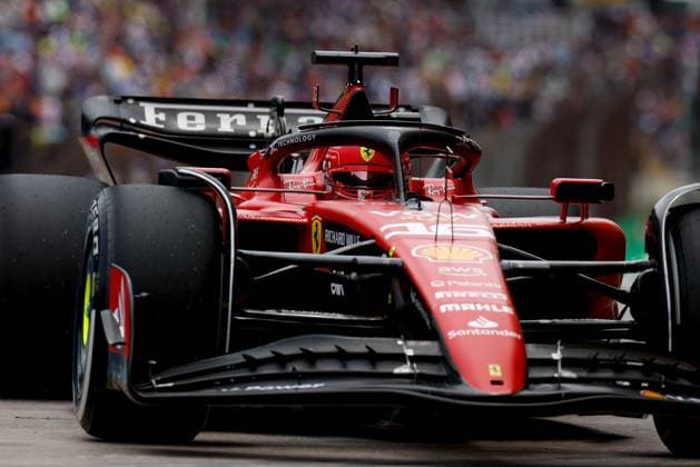 16 Charles Leclerc (MCO, Scuderia Ferrari), F1 Grand Prix of Brazil at Autodromo Jose Carlos Pace on November 3, 2023 in Sao Paulo, Brazil. (Photo by HOCH ZWEI) Sao Paulo Brazil