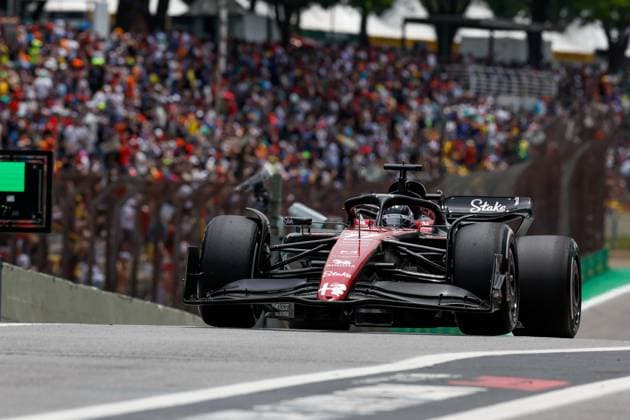 77 Valtteri Bottas (FIN, Alfa Romeo F1 Team Stake), F1 Grand Prix of Brazil at Autodromo Jose Carlos Pace on November 3, 2023 in Sao Paulo, Brazil. (Photo by HOCH ZWEI) Sao Paulo Brazil