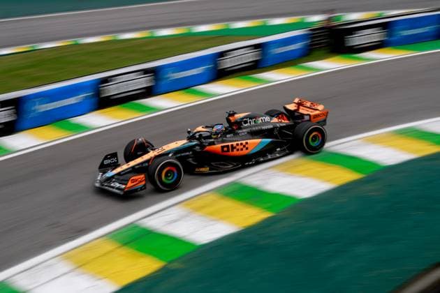 81 Oscar Piastri (AUS, McLaren F1 Team), F1 Grand Prix of Brazil at Autodromo Jose Carlos Pace on November 3, 2023 in Sao Paulo, Brazil. (Photo by HOCH ZWEI) Sao Paulo Brazil