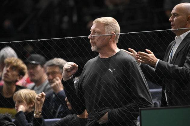 Tennis - Rolex Paris Master 2023 - Holger Rue - Danemark TENNIS : Rolex Paris Master 2023 - France - 03 11 2023 ChrysleneCaillaud Panoramic 