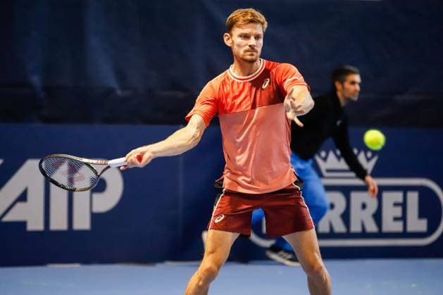 David Goffin (BEL) during ATP, Tennis Herren Challenger Bergamo, International Tennis match in Bergamo, Italy, November 03 2023  Copyright: xRobertaxCorradin IPAxSportx xipax xx IPA_41403824 IPA_Agency_IPA41403824