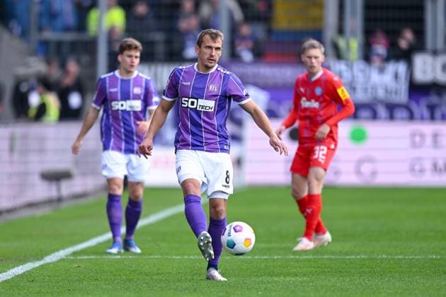 04.11.2023, Fussball, 2. Bundesliga, 12. Spieltag Saison 2023 2024, VfL Osnabrück - Holstein Kiel, Robert Tesche (VfL 1899 Osnabrück) xRHR-FOTO TKx