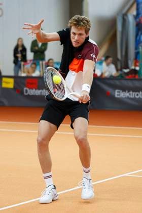 Antoine Bellier (SUI), Herren Einzel Tennis - Wolffkran Open - ATP, Tennis Herren Challenger - TC Ismaning - Ismaning - Bavaria - Germany - 4 November 2023. Â Copyright: xJuergenxHasenkopfx