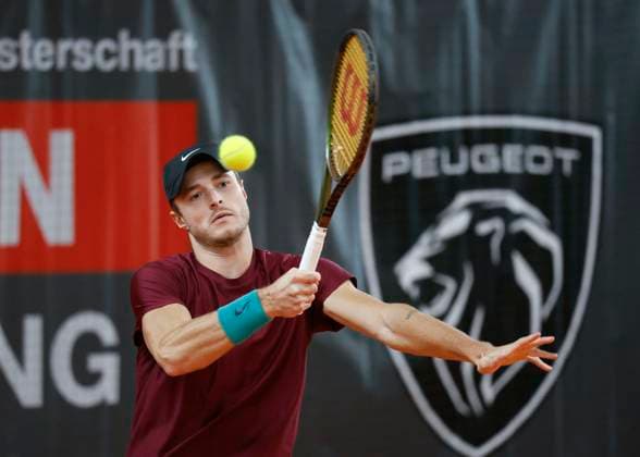Rudolf Molleker, Herren Einzel Tennis - Wolffkran Open - ATP, Tennis Herren Challenger - TC Ismaning - Ismaning - Bavaria - Germany - 4 November 2023. Â Copyright: xJuergenxHasenkopfx