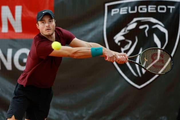 Rudolf Molleker, Herren Einzel Tennis - Wolffkran Open - ATP, Tennis Herren Challenger - TC Ismaning - Ismaning - Bavaria - Germany - 4 November 2023. Â Copyright: xJuergenxHasenkopfx