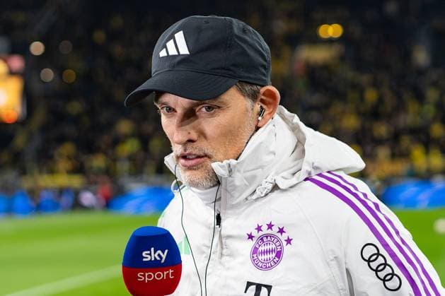 Sport Themen der Woche KW44 Thomas Tuchel (FC Bayern Muenchen, Chef-Trainer) Borussia Dortmund vs. FC Bayern Muenchen, Fussball, 1. Bundesliga, 10. Spieltag, 04.11.2023 DFL REGULATIONS PROHIBIT ANY OUSE OF PHOTOGRAPHS AS IMAGE SEQUENCES AND OR QUASI-VIDEO Borussia Dortmund vs. FC Bayern Muenchen, Fussball, 1. Bundesliga, 10. Spieltag, 04.11.2023 Dortmund *** Thomas Tuchel FC Bayern Muenchen, Head Coach Borussia Dortmund vs FC Bayern Muenchen, Football, 1 Bundesliga, Matchday 10, 04 11 2023 DFL REGULATIONS PROHIBIT ANY OUSE OF PHOTOGRAPHS AS IMAGE SEQUENCES AND OR QUASI VIDEO Borussia Dortmund vs FC Bayern Muenchen, Football, 1 Bundesliga, Matchday 10, 04 11 2023 Dortmund Copyright: xEibner-Pressefoto BahhoxKarax EP_BVB