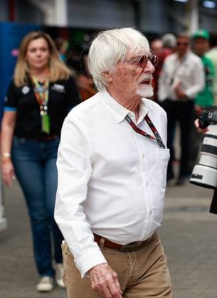 Bernie Ecclestone (GBR), F1 Grand Prix of Brazil at Autodromo Jose Carlos Pace on November 4, 2023 in Sao Paulo, Brazil. (Photo by HOCH ZWEI) Sao Paulo Brazil
