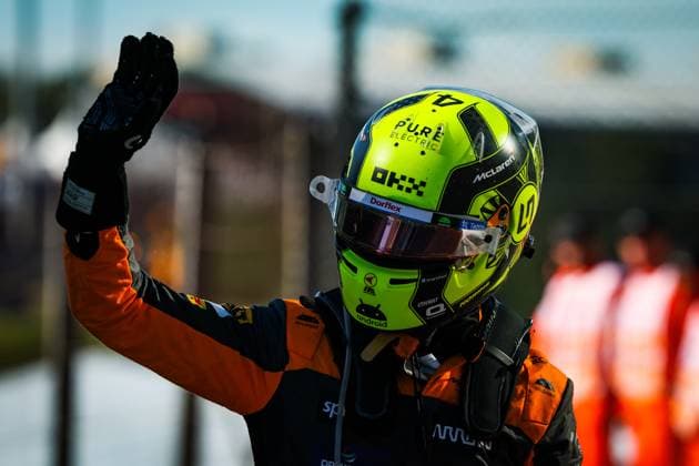 NORRIS Lando (gbr), McLaren F1 Team MCL60, portrait during the 2023 Formula 1 Rolex Grande Premio de Sao Paulo, 20th round of the 2023 Formula One World Championship, WM, Weltmeisterschaft from November 3 to 5, 2023 on the Autodromo JosÃ Carlos Pace, in Sao Paulo, Brazil - F1 - SAO PAULO GRAND PRIX 2023 DPPI Panoramic  00123044_G0OD0242