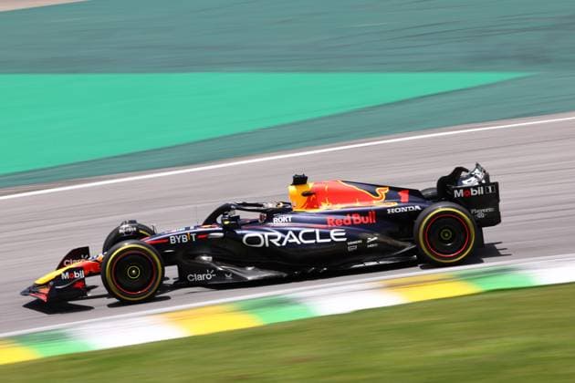 Formula 1 Rolex Sao Paulo Grand Prix 2023 04.11.2023, Autodromo Jose Carlos Pace, Interlagos, Formula 1 Rolex Sao Paulo Grand Prix 2023 , im Bild Max Verstappen (NLD), Oracle Red Bull Racing