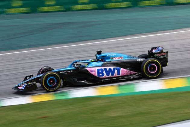 Formula 1 Rolex Sao Paulo Grand Prix 2023 04.11.2023, Autodromo Jose Carlos Pace, Interlagos, Formula 1 Rolex Sao Paulo Grand Prix 2023 , im Bild Esteban Ocon (FRA), BWT Alpine F1 Team