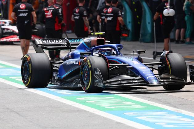 Formula 1 Rolex Sao Paulo Grand Prix 2023 04.11.2023, Autodromo Jose Carlos Pace, Interlagos, Formula 1 Rolex Sao Paulo Grand Prix 2023 , im Bild Logan Sargeant (USA), Williams Racing