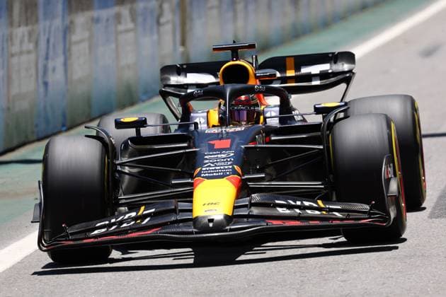 Formula 1 Rolex Sao Paulo Grand Prix 2023 04.11.2023, Autodromo Jose Carlos Pace, Interlagos, Formula 1 Rolex Sao Paulo Grand Prix 2023 , im Bild Max Verstappen (NLD), Oracle Red Bull Racing