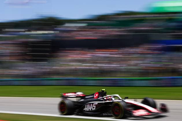 27 Nico Hulkenberg (DEU, MoneyGram Haas F1 Team), F1 Grand Prix of Brazil at Autodromo Jose Carlos Pace on November 4, 2023 in Sao Paulo, Brazil. (Photo by HOCH ZWEI) Sao Paulo Brazil