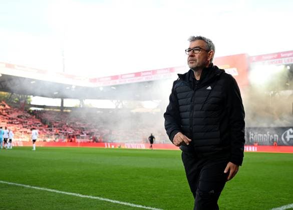 Fussball, Herren, Saison 2023 2024, 1. Bundesliga (10. Spieltag), 1. FC Union Berlin - Eintracht Frankfurt (0:3), Trainer Urs Fischer (1. FC Union) vor dem Spiel, 04.11.2023, Copyright: xMatthiasxKochx