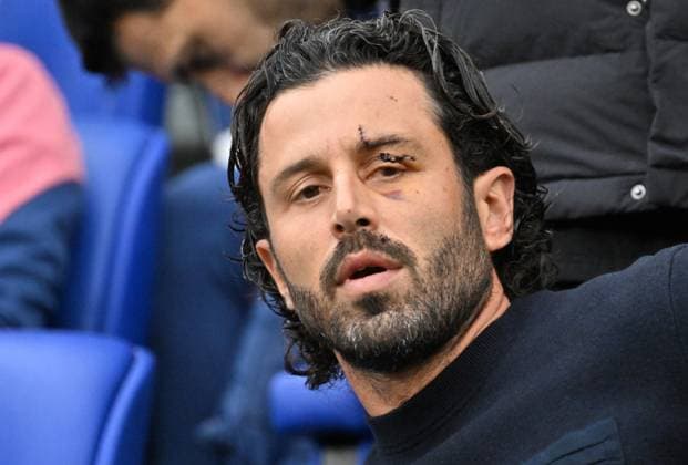 Fabio Grosso (lyon) FOOTBALL: Olympique Lyonnais vs FC Metz - Ligue 1 - 05 11 2023 FredericChambert Panoramic