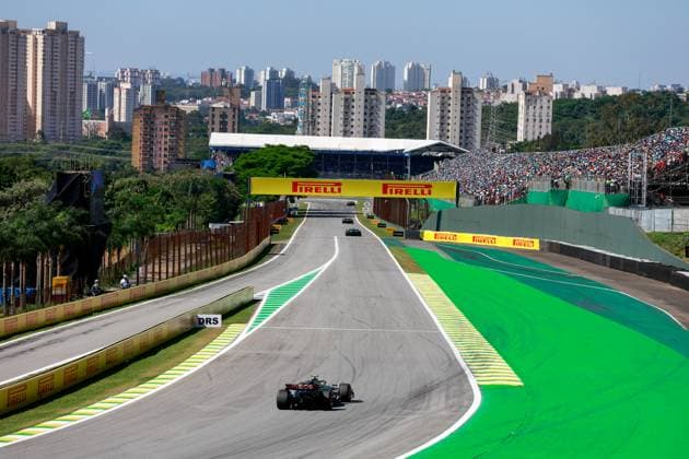 44 Lewis Hamilton (GBR, Mercedes-AMG Petronas F1 Team), F1 Grand Prix of Brazil at Autodromo Jose Carlos Pace on November 5, 2023 in Sao Paulo, Brazil. (Photo by HOCH ZWEI) Sao Paulo Brazil
