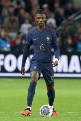EDUARDO CAMAVINGA, Francia, 2023-24, Amichevole, Friendly match, France vs Scotland 4-1, 17-10-2023, Azione, Action, Single shot 2023-24 AMICHEVOLE FRANCIA-SCOZIA 4-1