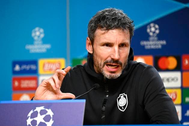 Media activities R Antwerp FC - Champions League 06 11 2023 PORTO, PORTUGAL - NOVEMBER 06 : Van Bommel Mark head coach of Antwerp FC pictured during a press conference, PK, Pressekonferenz prior to the UEFA Champions League match between FC Porto and Royal Antwerp FC on November 6, 2023 in Porto, Portugal, 06 11 2023 Porto Portugal  Copyright: xPeterxDexVoechtx