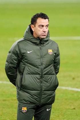 Xavi FC Barcelona, Barca Trainer) GER, Training FC Barcelona, Fussball, Champions League, Saison 2023 2024, 06.11.2023 GER, Training FC Barcelona, Fussball, Champions League, Saison 2023 2024, 06.11.2023 Hamburg Copyright: xEibner-Pressefoto MarcelxvonxFehrnx EP_MFN