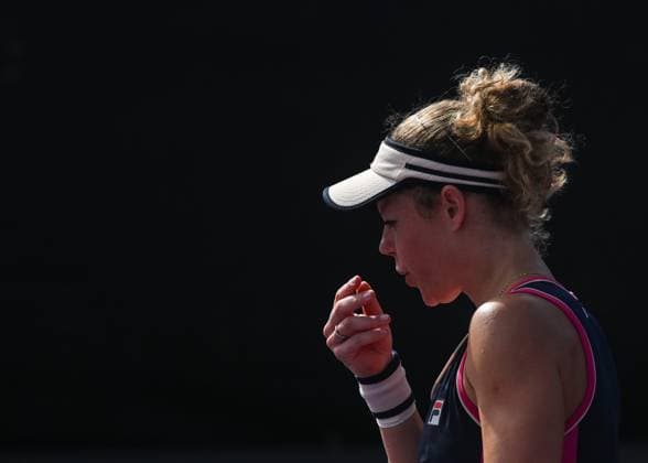 2023 WTA, Tennis Damen Finals - Final Doubles CANCUN, MEXICO - NOVEMBER 6 Laura Siegemund (pictured) of Germany) and Vera Zvonareva vs. Nicole Melichar-Martinez of the USA and Ellen Perez of Australia during the final of GNP Seguros WTA Finals Cancun 2023, part of the Hologic WTA Tour, on November 6, 2023, in Cancun, Quintana Roo, Mexico. Cancun Mexico  Copyright: xArturxWidakx originalFilename:widak-2023wtaf231106_npc0j.jpg