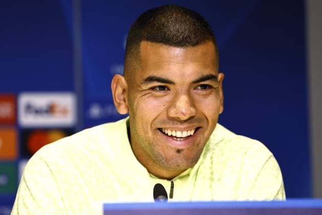 EINDHOVEN - PSV Eindhoven goalkeeper Walter Benitez during the MD-1 press conference, PK, Pressekonferenz prior to the UEFA Champions League group B match against RC Lens at the Phillips stadium on November 7, 2023 in Eindhoven, Netherlands. ANP MAURICE VAN STEEN UEFA Champions League 2023 24 2023 2024 xVIxANPxSportx xxANPxIVx 483240859 originalFilename: 483240859.jpg