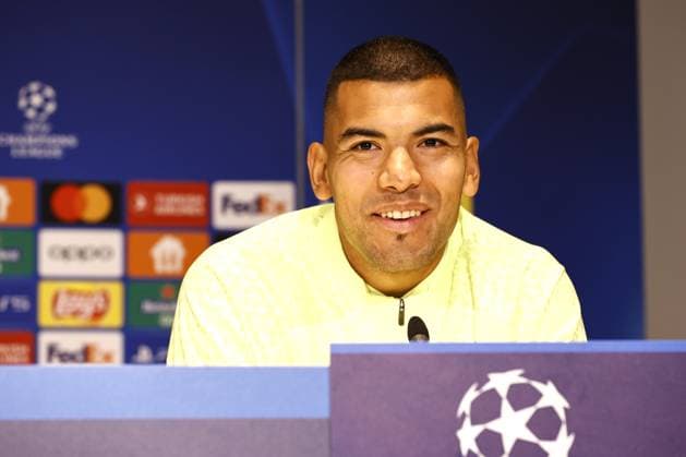 EINDHOVEN - PSV Eindhoven goalkeeper Walter Benitez during the MD-1 press conference, PK, Pressekonferenz prior to the UEFA Champions League group B match against RC Lens at the Phillips stadium on November 7, 2023 in Eindhoven, Netherlands. ANP MAURICE VAN STEEN UEFA Champions League 2023 24 2023 2024 xVIxANPxSportx xxANPxIVx 483240915 originalFilename: 483240915.jpg