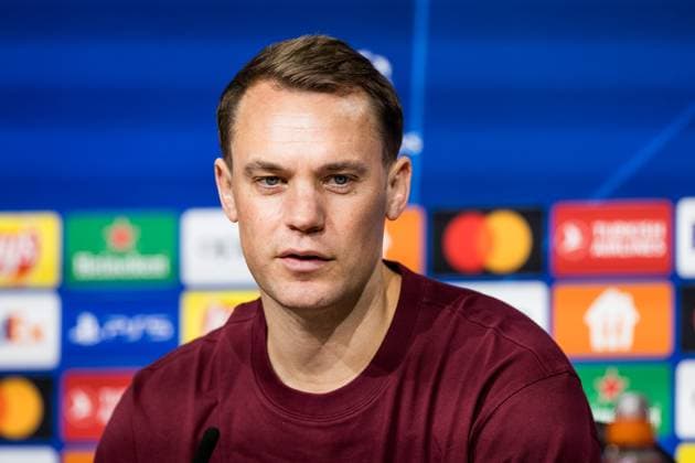 UEFA Champions League: Pressekonferenz FC Bayern Muenchen; 07.11.2023 Manuel Neuer (FC Bayern Muenchen, 1) in der Pressekonferenz UEFA Champions League: Pressekonferenz FC Bayern Muenchen, Muenchen, Allianz Arena am 07.11.2023 Copyright: xBEAUTIFULxSPORTS Wunderlx