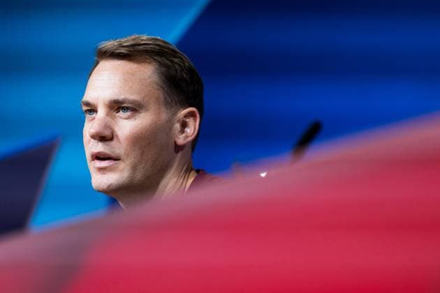 UEFA Champions League: Pressekonferenz FC Bayern Muenchen; 07.11.2023 Manuel Neuer (FC Bayern Muenchen, 1) in der Pressekonferenz UEFA Champions League: Pressekonferenz FC Bayern Muenchen, Muenchen, Allianz Arena am 07.11.2023 Copyright: xBEAUTIFULxSPORTS Wunderlx