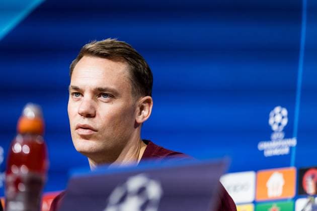 UEFA Champions League: Pressekonferenz FC Bayern Muenchen; 07.11.2023 Manuel Neuer (FC Bayern Muenchen, 1) in der Pressekonferenz UEFA Champions League: Pressekonferenz FC Bayern Muenchen, Muenchen, Allianz Arena am 07.11.2023 Copyright: xBEAUTIFULxSPORTS Wunderlx