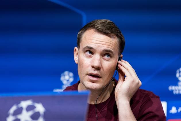 UEFA Champions League: Pressekonferenz FC Bayern Muenchen; 07.11.2023 Manuel Neuer (FC Bayern Muenchen, 1) in der Pressekonferenz UEFA Champions League: Pressekonferenz FC Bayern Muenchen, Muenchen, Allianz Arena am 07.11.2023 Copyright: xBEAUTIFULxSPORTS Wunderlx