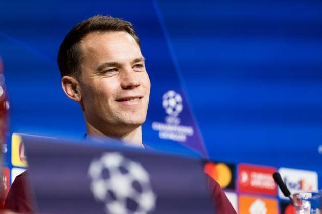 UEFA Champions League: Pressekonferenz FC Bayern Muenchen; 07.11.2023 Manuel Neuer (FC Bayern Muenchen, 1) in der Pressekonferenz UEFA Champions League: Pressekonferenz FC Bayern Muenchen, Muenchen, Allianz Arena am 07.11.2023 Copyright: xBEAUTIFULxSPORTS Wunderlx