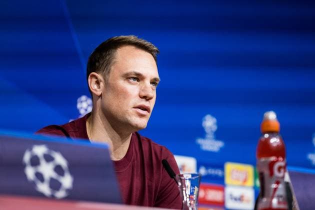 UEFA Champions League: Pressekonferenz FC Bayern Muenchen; 07.11.2023 Manuel Neuer (FC Bayern Muenchen, 1) in der Pressekonferenz UEFA Champions League: Pressekonferenz FC Bayern Muenchen, Muenchen, Allianz Arena am 07.11.2023 Copyright: xBEAUTIFULxSPORTS Wunderlx
