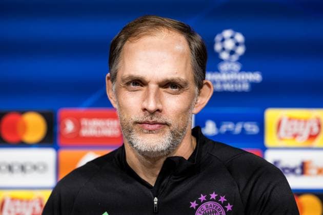 UEFA Champions League: Pressekonferenz FC Bayern Muenchen; 07.11.2023 Thomas Tuchel (Trainer FC Bayern Muenchen) in der Pressekonferenz UEFA Champions League: Pressekonferenz FC Bayern Muenchen, Muenchen, Allianz Arena am 07.11.2023 Copyright: xBEAUTIFULxSPORTS Wunderlx