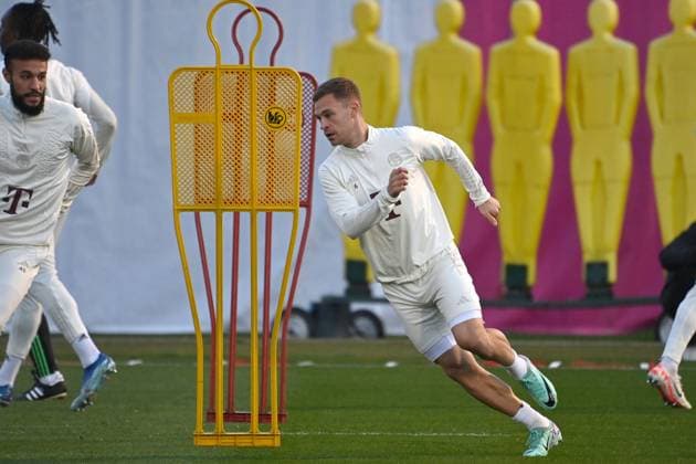 Joshua KIMMICH (Bayern Muenchen), Fussball Champions League Gruppenphase 4.Spieltag FC Bayern Muenchen-Galatasaray Istanbul ABSCHLUSSTRAINING am 07.11.2023,