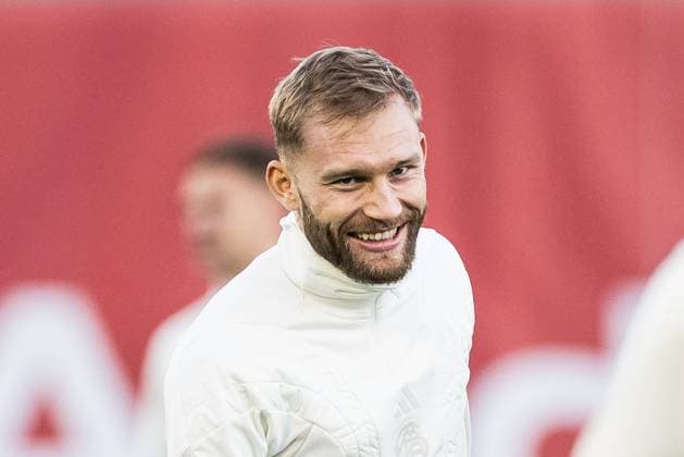 UEFA Champions League: Abschlusstraining FC Bayern Muenchen; 07.11.2023 Konrad Laimer (FC Bayern Muenchen, 27) lachend UEFA Champions League: Abschlusstraining FC Bayern Muenchen, Muenchen, Trainingsgelaende an der Saebenerstrasse am 07.11.2023 Copyright: xBEAUTIFULxSPORTS Wunderlx
